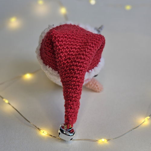 Sneeuwpop Sepp kerstbal-amigurumi kerstdecoratie