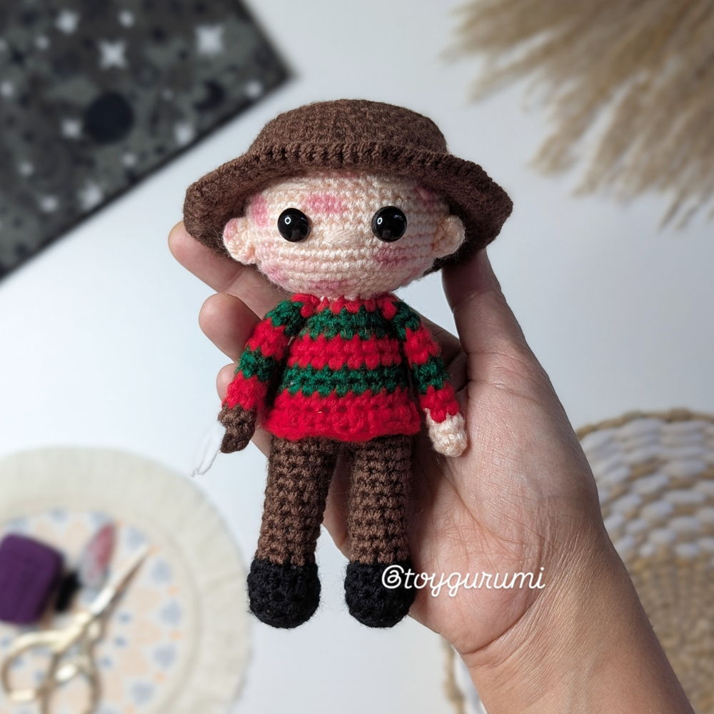 Freddy Kreuger Amigurumi