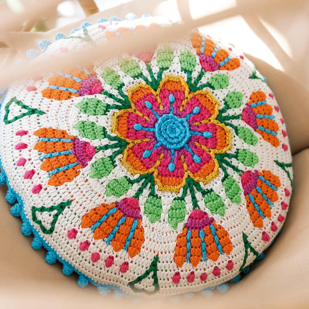 Olé Flower Pillow