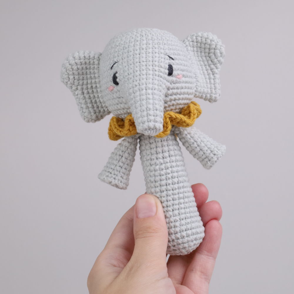 Elephant Baby Rattle