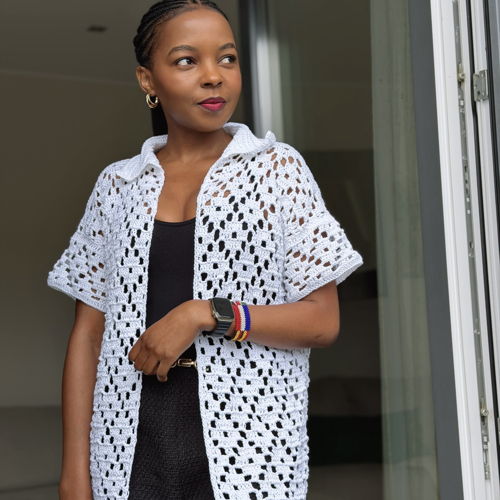 Crochet Diamond Shirt Pattern/  Summer Lace Top PDF
