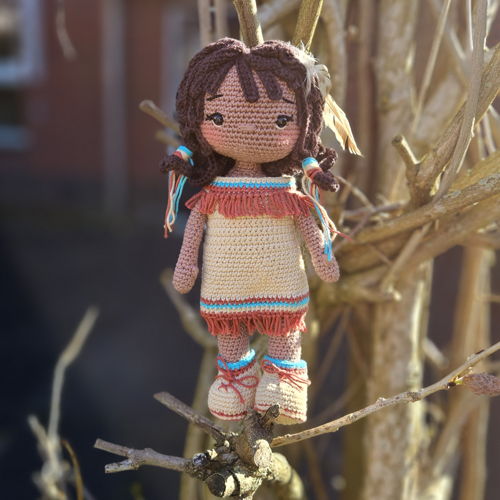 Indianenmeisje Aiyana