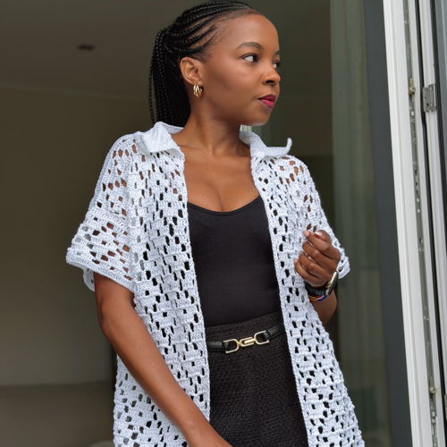Crochet Diamond Shirt Pattern/  Summer Lace Top PDF