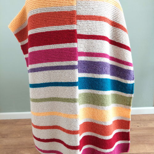 Rainbow baby blanket