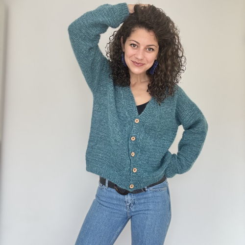 Crochet Cardigan Pattern PDF – Soft Season Design, Easy-to-Wear Handmade Sweater
