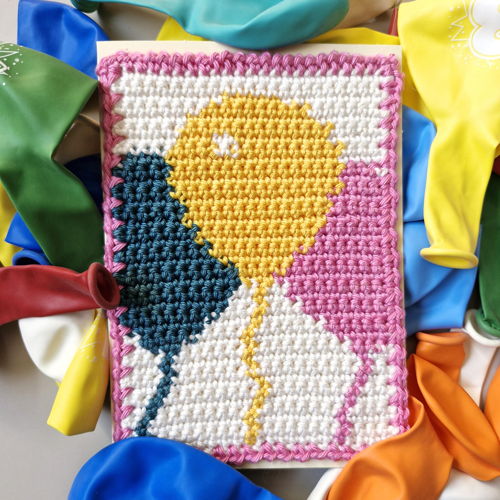 Haakpatroon feestkaart