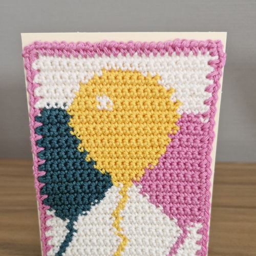 Haakpatroon feestkaart