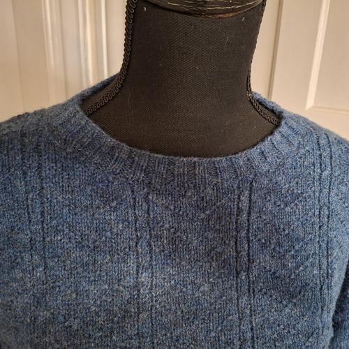 RHUE, a guernsey in Shetland wool