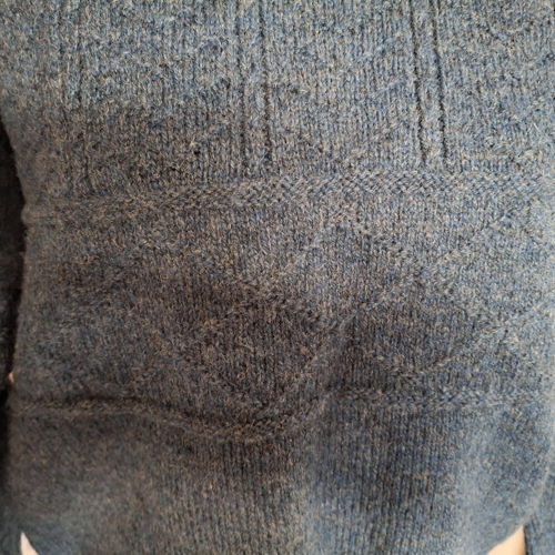 RHUE, a guernsey in Shetland wool