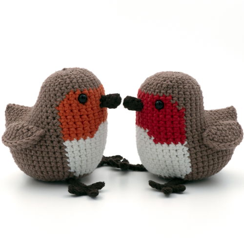 Amigurumi Robin