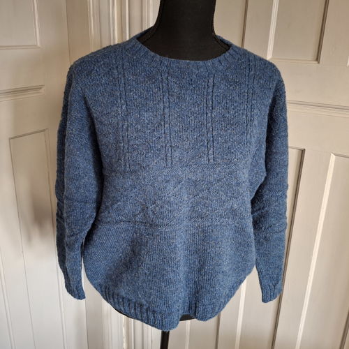 RHUE, a guernsey in Shetland wool