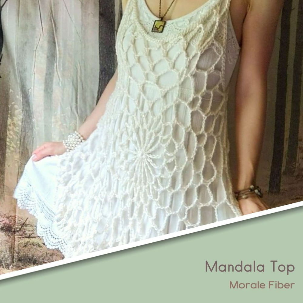 Mandala-Top, entworfen von Morale Fiber.