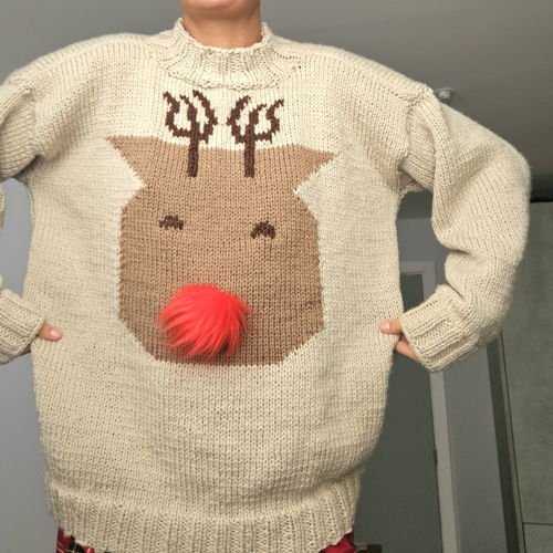 The Rudolph Sweater - knitting pattern