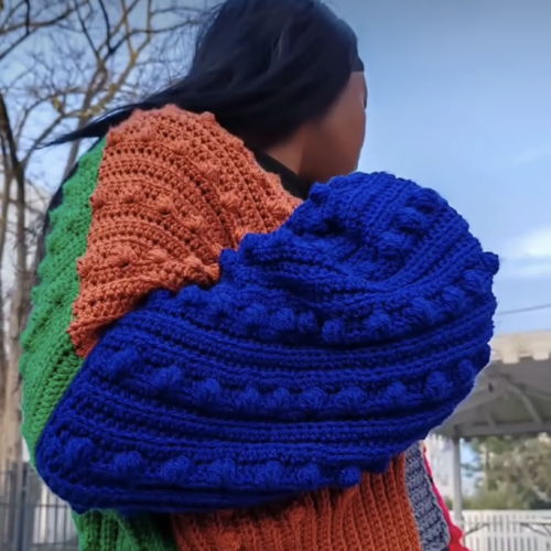 Crochet Bobble Cardigan Pattern