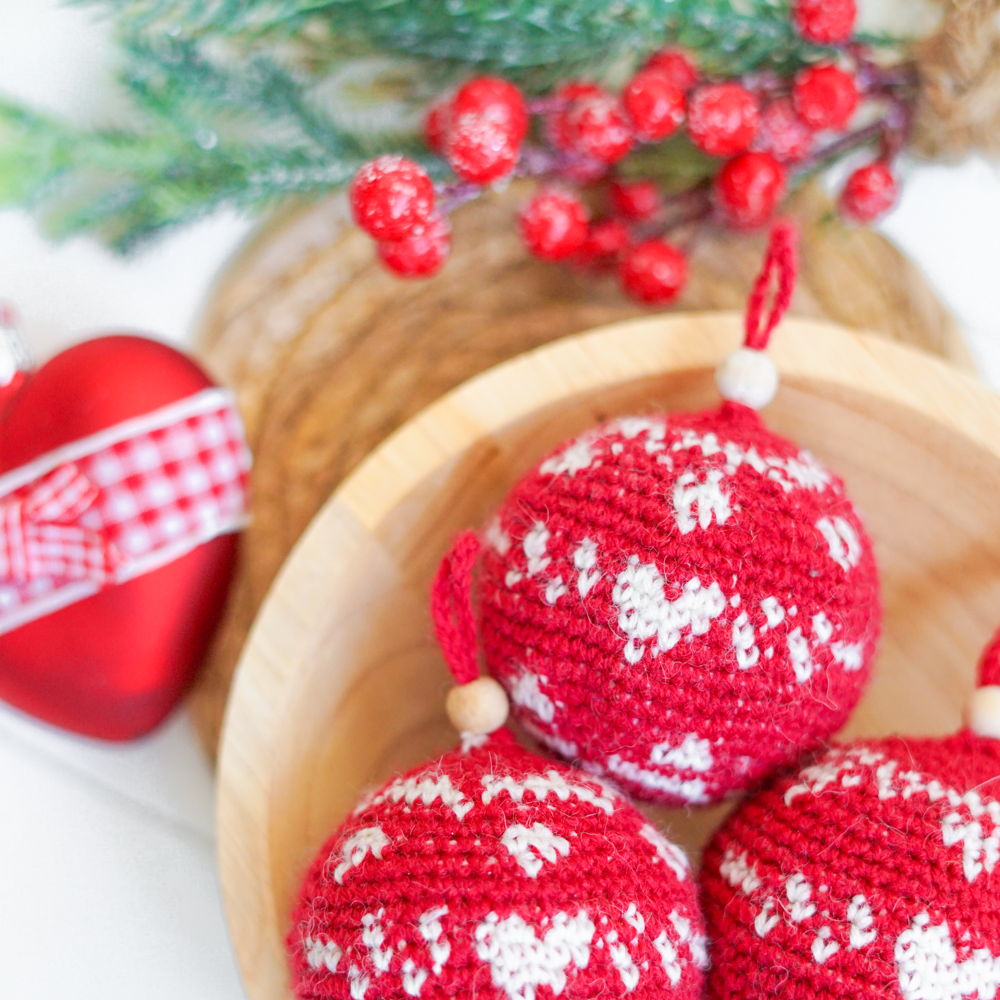 A Love-ly Christmas - kerstballen