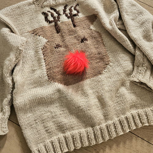 The Rudolph Sweater - knitting pattern