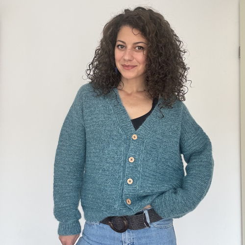 Crochet Cardigan Pattern PDF – Soft Season Design, Easy-to-Wear Handmade Sweater