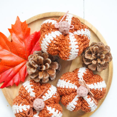 Crochet pattern decorative pumpkin