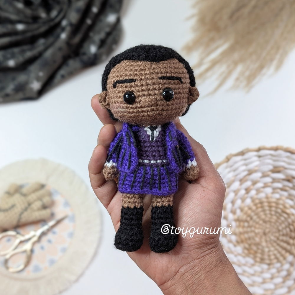 Woensdag Bianca Amigurumi