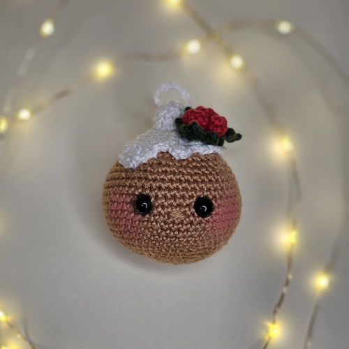 Peperkoekmannetje Koekie kerstbal-amigurumi kerstdecoratie