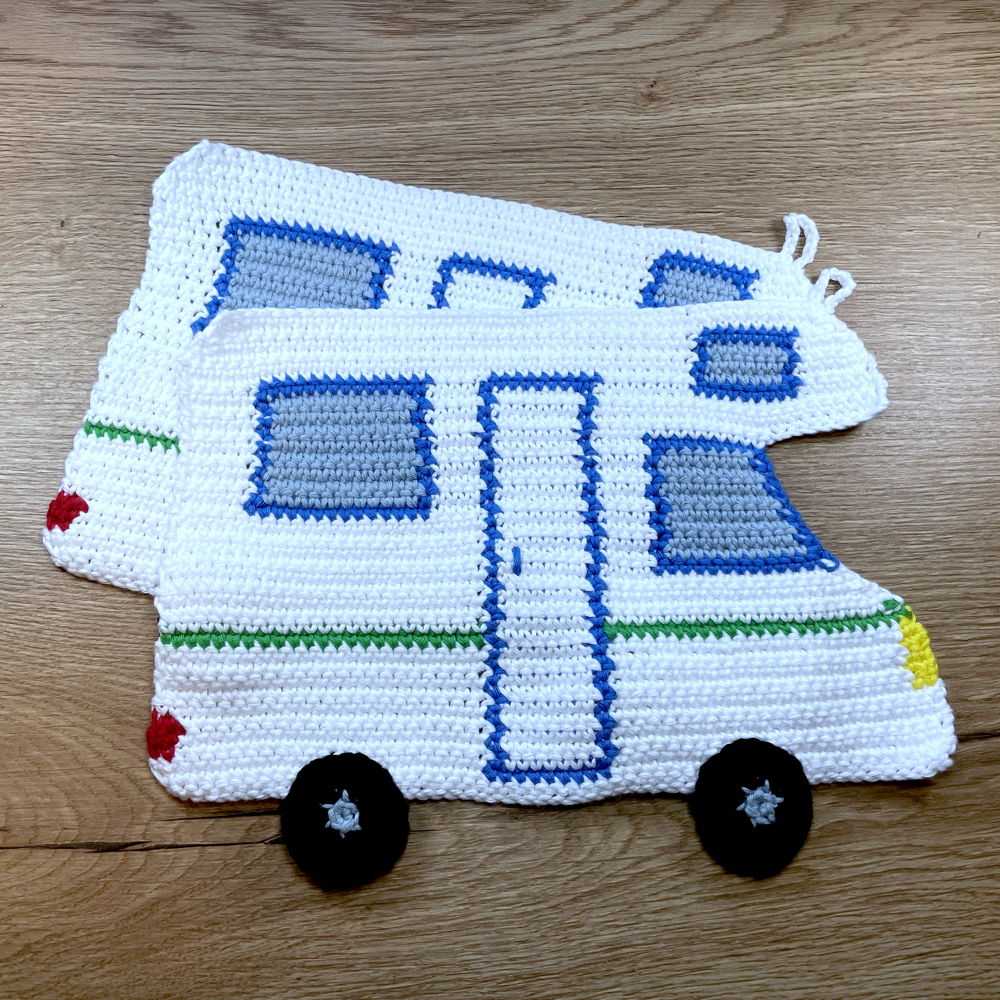 Potholder Caravan