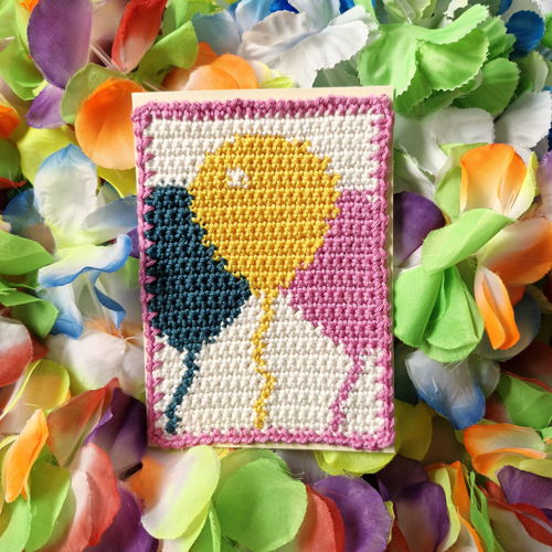 Haakpatroon feestkaart