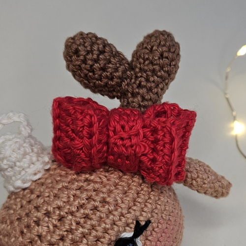 Rendiertje Rikki kerstbal