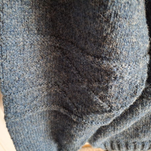 RHUE, a guernsey in Shetland wool