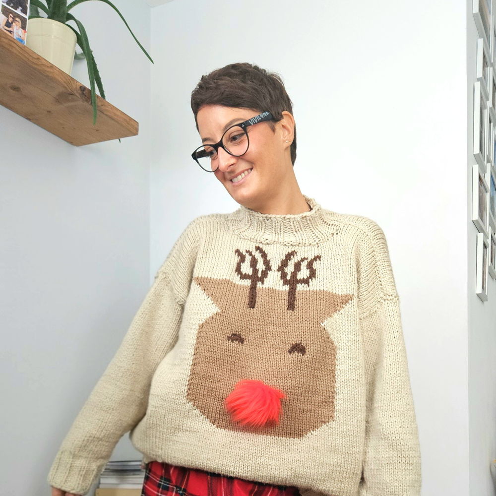 The Rudolph Sweater - knitting pattern