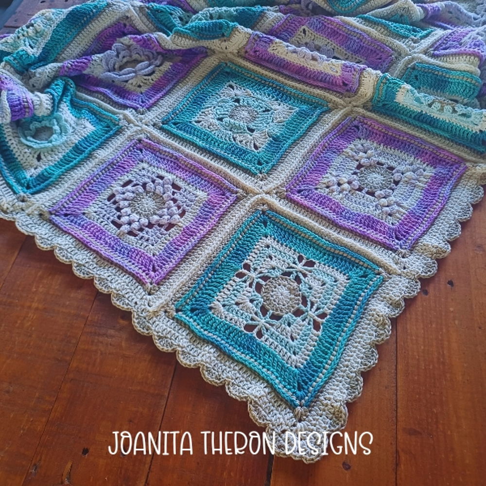 2025 Crochet A Block Throw