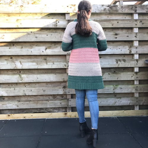 English/Dutch Wintertime Cardigan/wintertijd vest