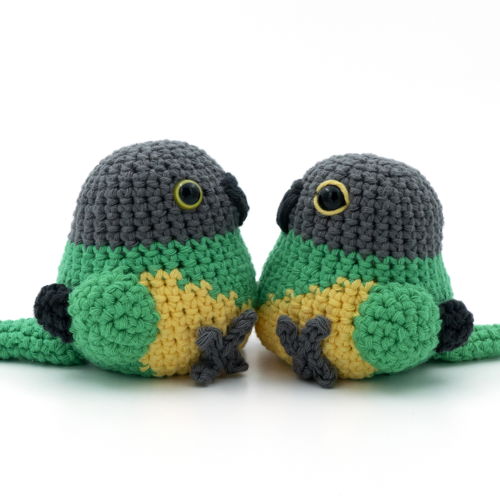Amigurumi Senegal Parrot