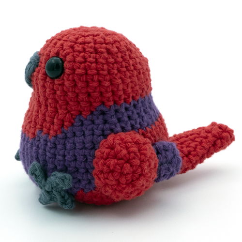 Amigurumi Eclectus Parrot