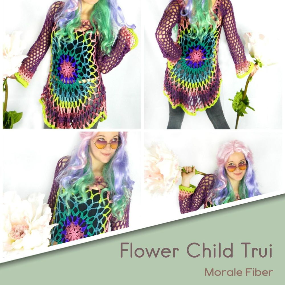 Pullover „Blumenkind“ - Morale Fiber