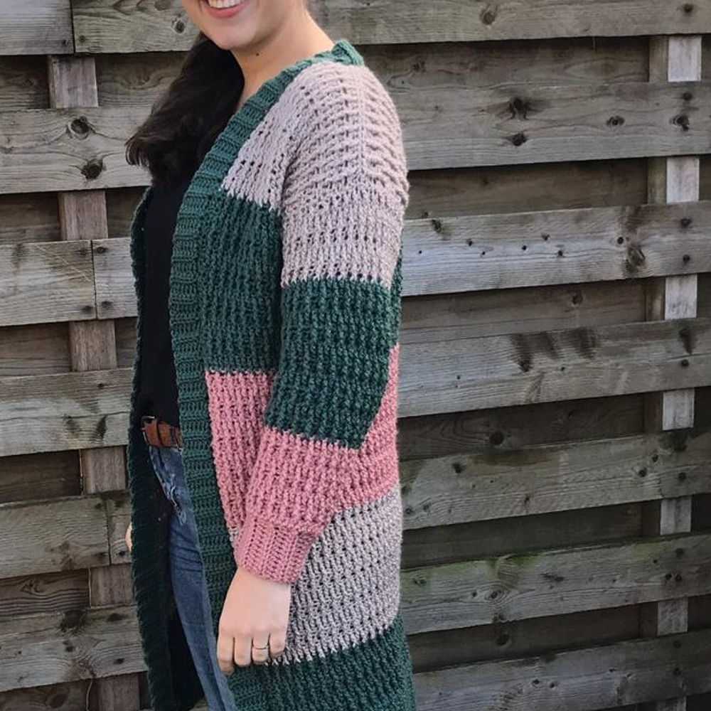 English/Dutch Wintertime Cardigan/wintertijd vest