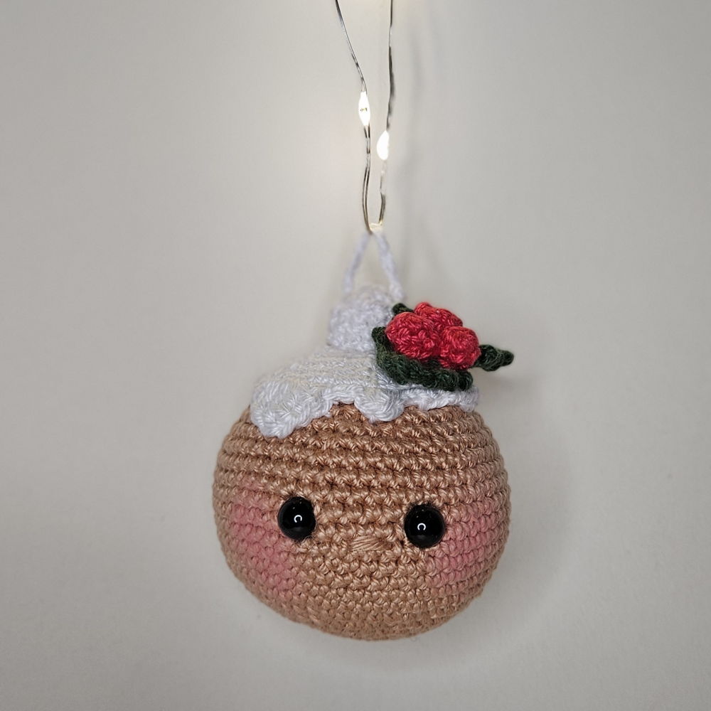 Peperkoekmannetje Koekie kerstbal-amigurumi kerstdecoratie