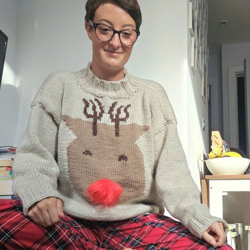 The Rudolph Sweater - knitting pattern