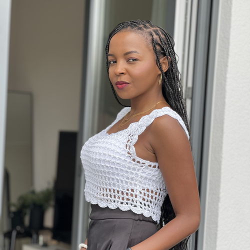 Crochet Mesh Tank Top Pattern - Downloadable PDF - Eng (XS- 5X)