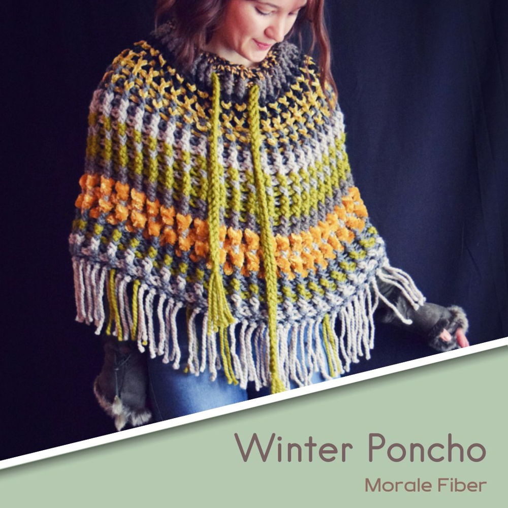 Poncho de Inverno - Fibra Moral